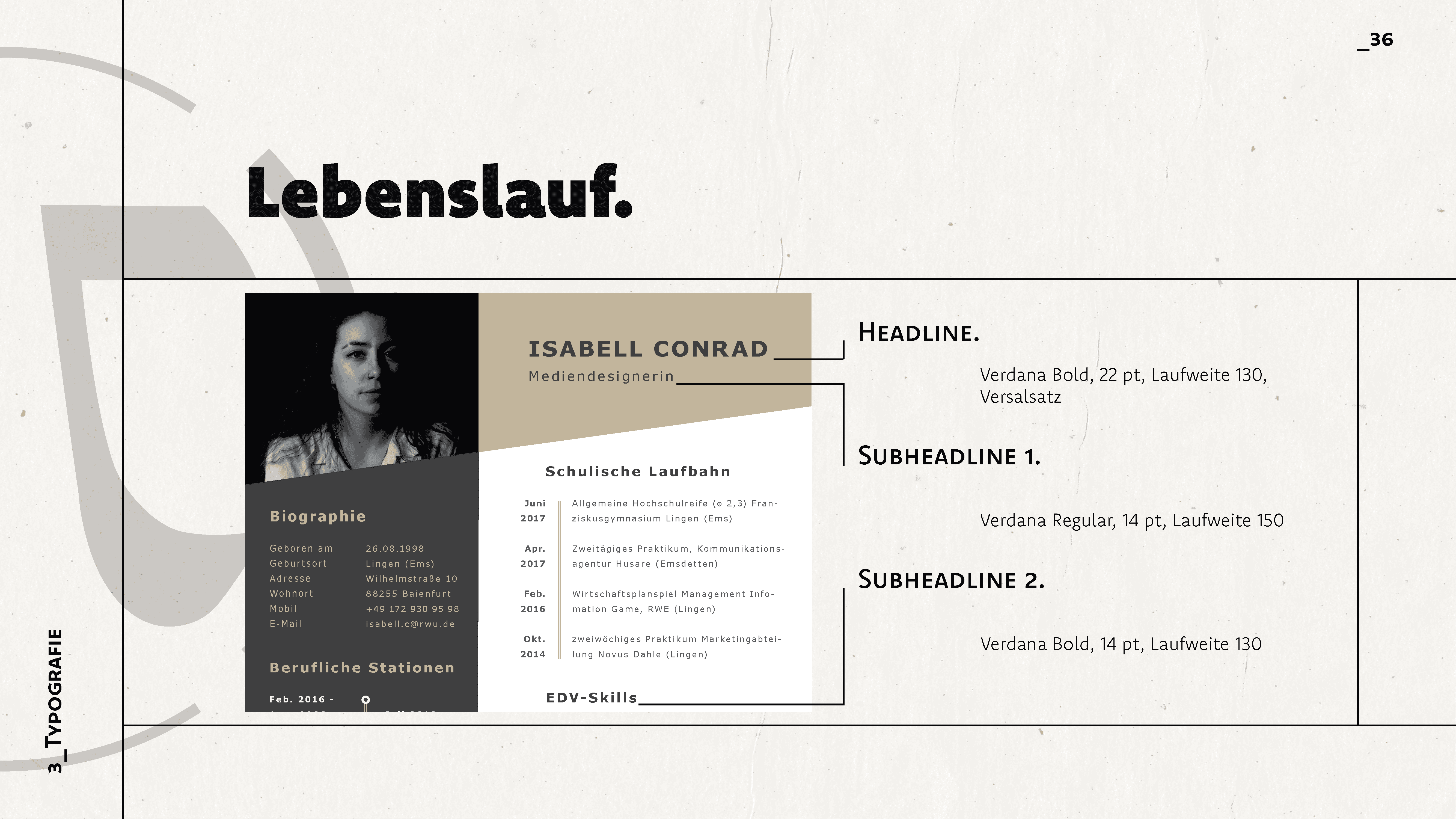 Branding Isabell 15